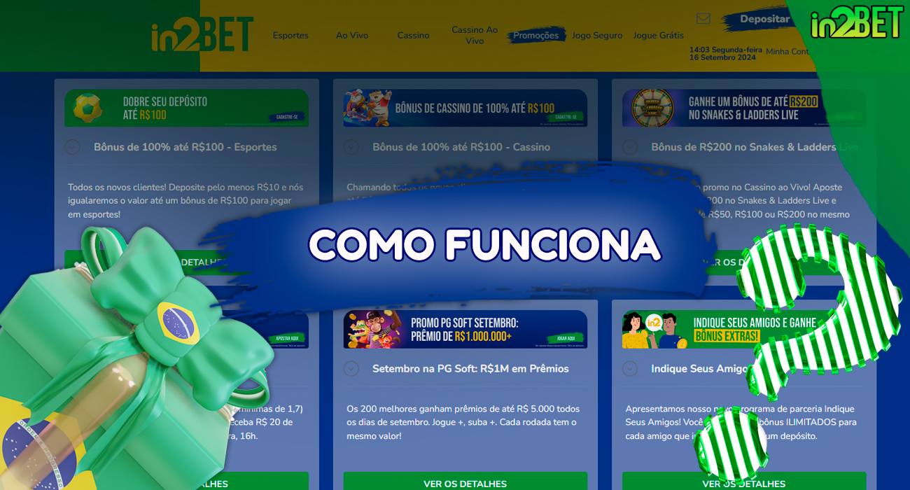 Como funciona o bônus In2Bet: instruções detalhadas.